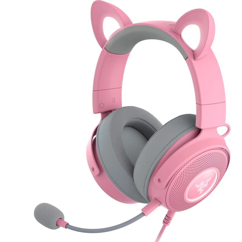هدست مخصوص بازی ریزر مدل Kraken Kitty V2 Pro