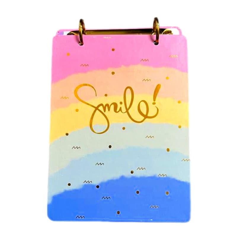 دفتر یادداشت 120 برگ سویل مدل smile